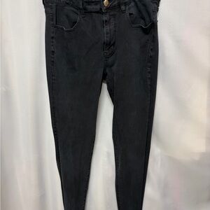 American Eagle Black Jeggings Size 12XLong